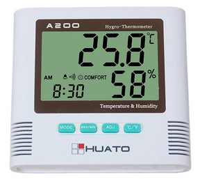 Китай Термометр домочадца и монитор влажности, термометр с читателем влажности поставщик