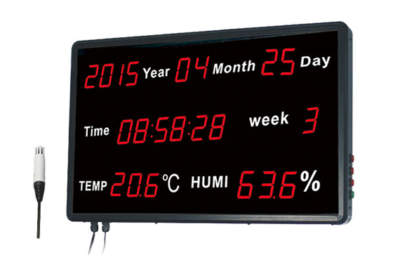 Китай Крытый монитор влажности термометра/часы цифров термометра цифрового дисплея поставщик