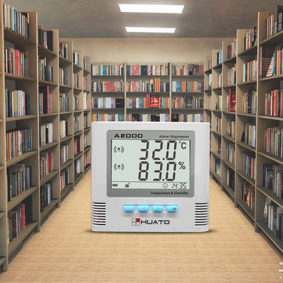 Китай Крытый влагомер цифрового термометра с материалом 330г АБС дисплея ЛКД поставщик