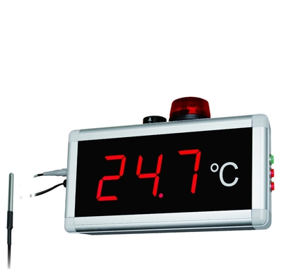 Китай Приведенный красным цветом влагомер термометра цифров дисплея крытый на открытом воздухе 40 метров длинного визуального расстояния поставщик